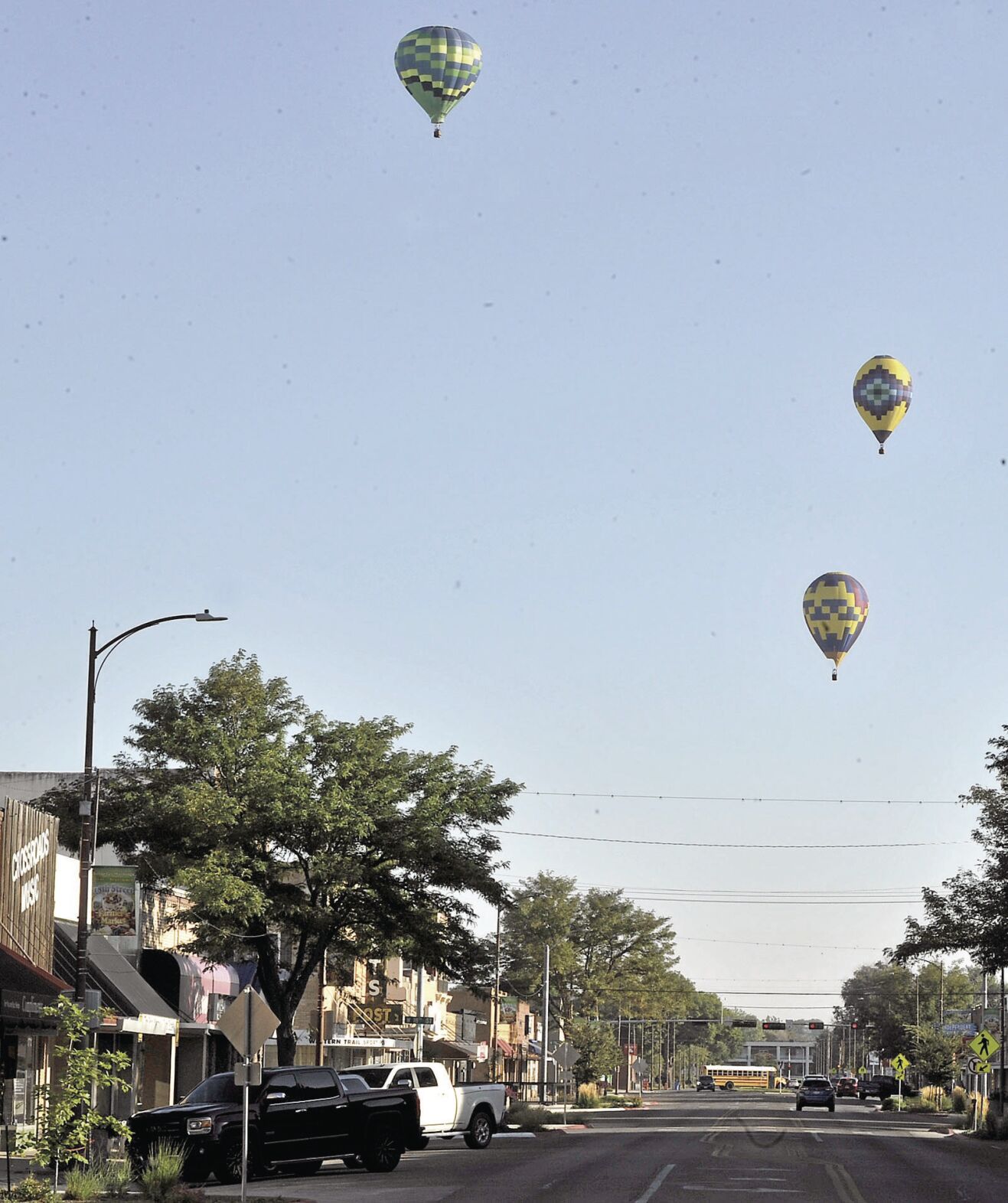 PHOTOS: Old West Balloon Fest Scenes over downtown Scottsbluff